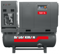 Винтовой компрессор с ременным приводом Dalgakiran TIDY 15-14,5-500D (Compact), давление 7,5 бар